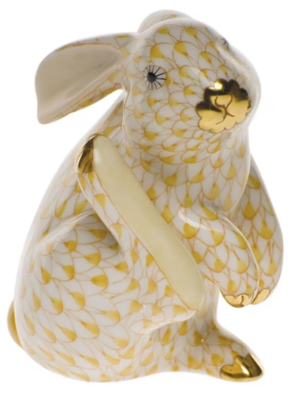 Herend Scratching Bunny